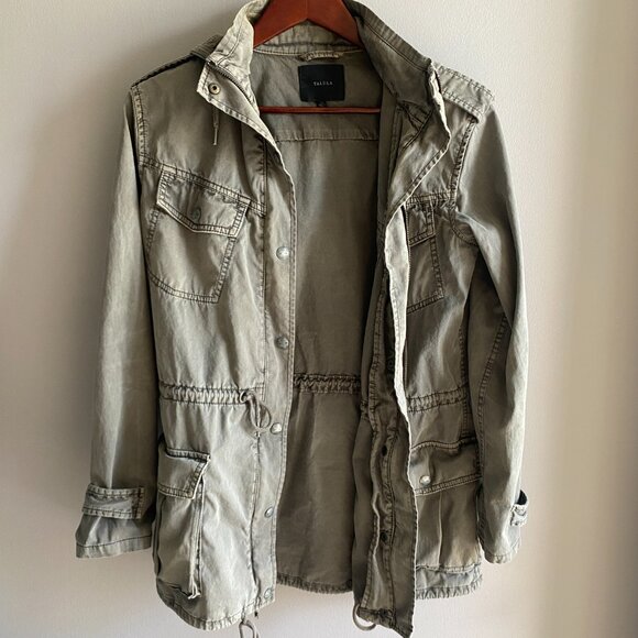 Aritizia Talula Trooper Utility Jacket - Grey - Picture 1 of 7